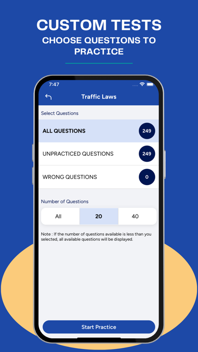 Iowa DOT Driver's License Test Screenshot