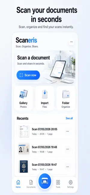 Scaneris screenshot 1
