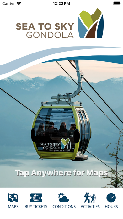 Sea to Sky Gondola Maps Screenshot