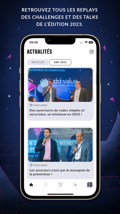 Onze Bis Festival Screenshot