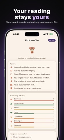 Pip & Pages: Reading Journal Screenshot 6 of 7