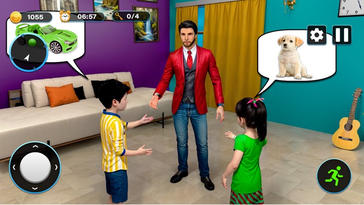 Single Dad Games Happy Family