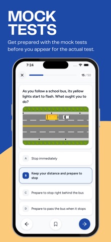 CA DMV: California Permit Test Screenshot 2 of 8