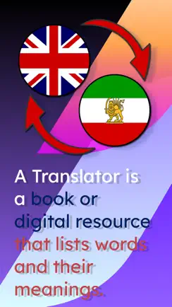 English Persian Translator iPhone image 1