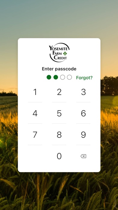 Screenshot 2 of Yosemite Farm Credit Mobile App
