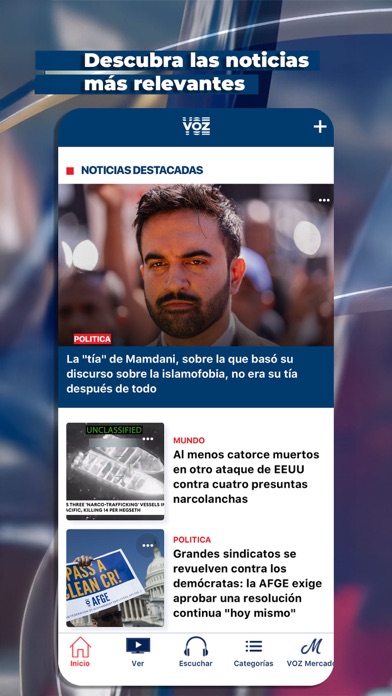 Voz News iPhone screenshot 3 - News app
