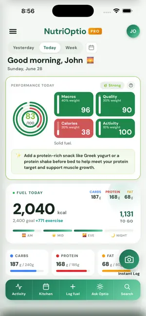 NutriOptio: Glycemic Index screenshot 2