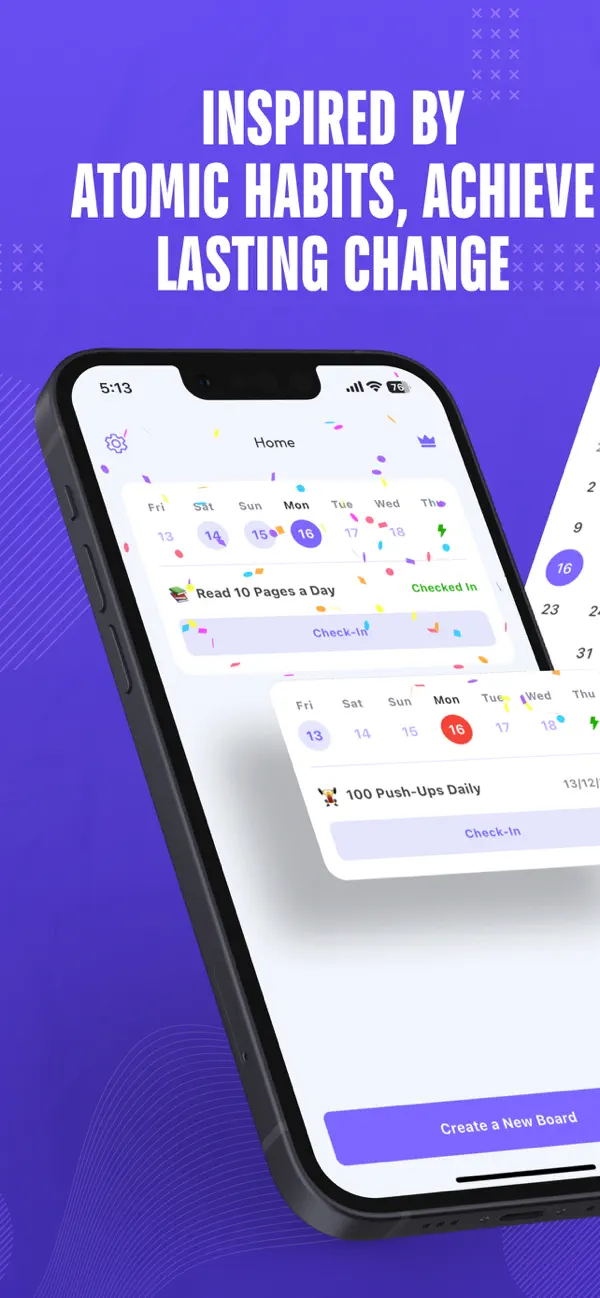 Screenshot #1 pour AnyGoal - Habits Tracker