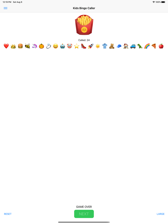 Screenshot #5 pour Kids Bingo Caller