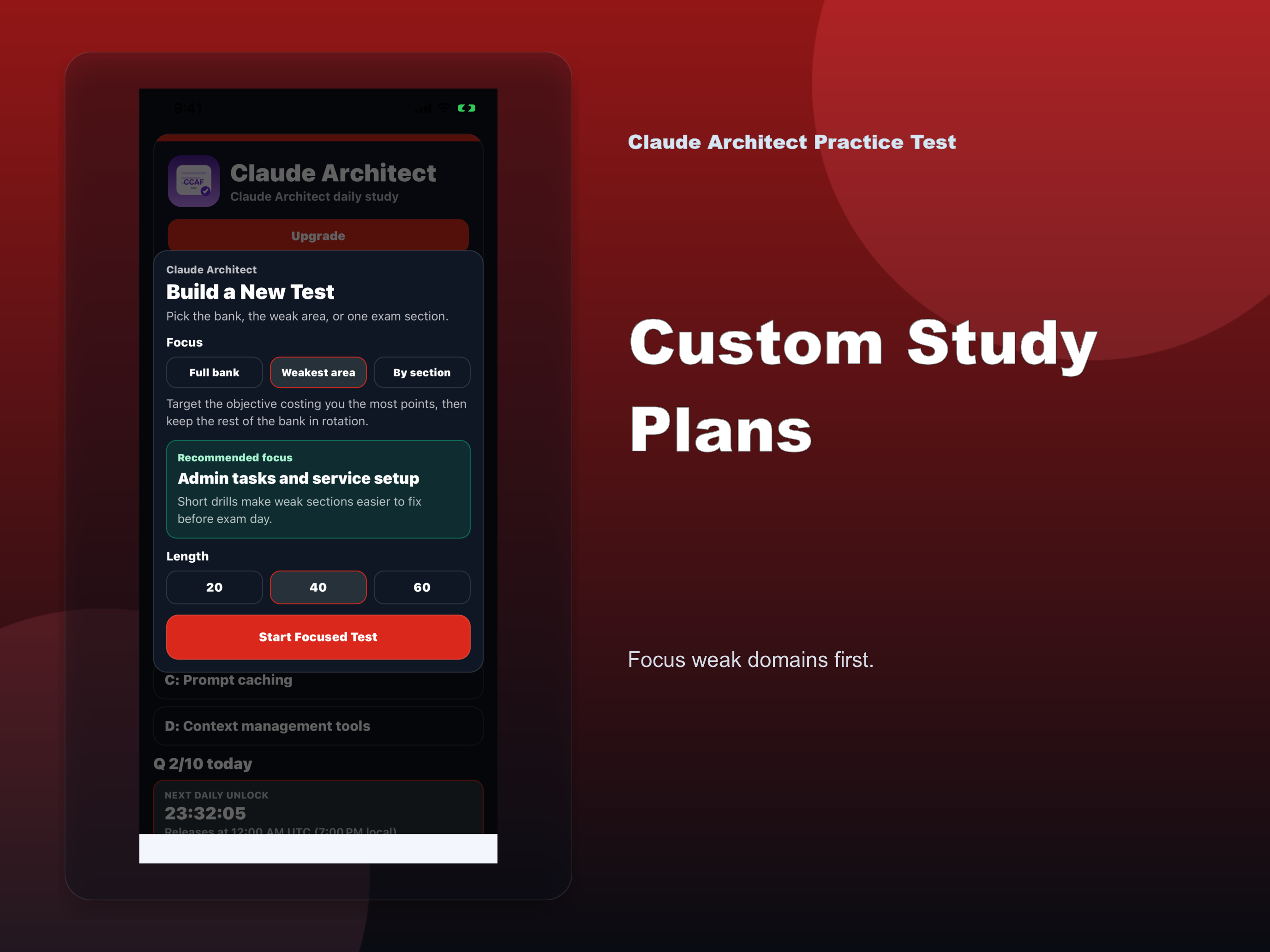 Claude Architect Practice Test screenshot 12