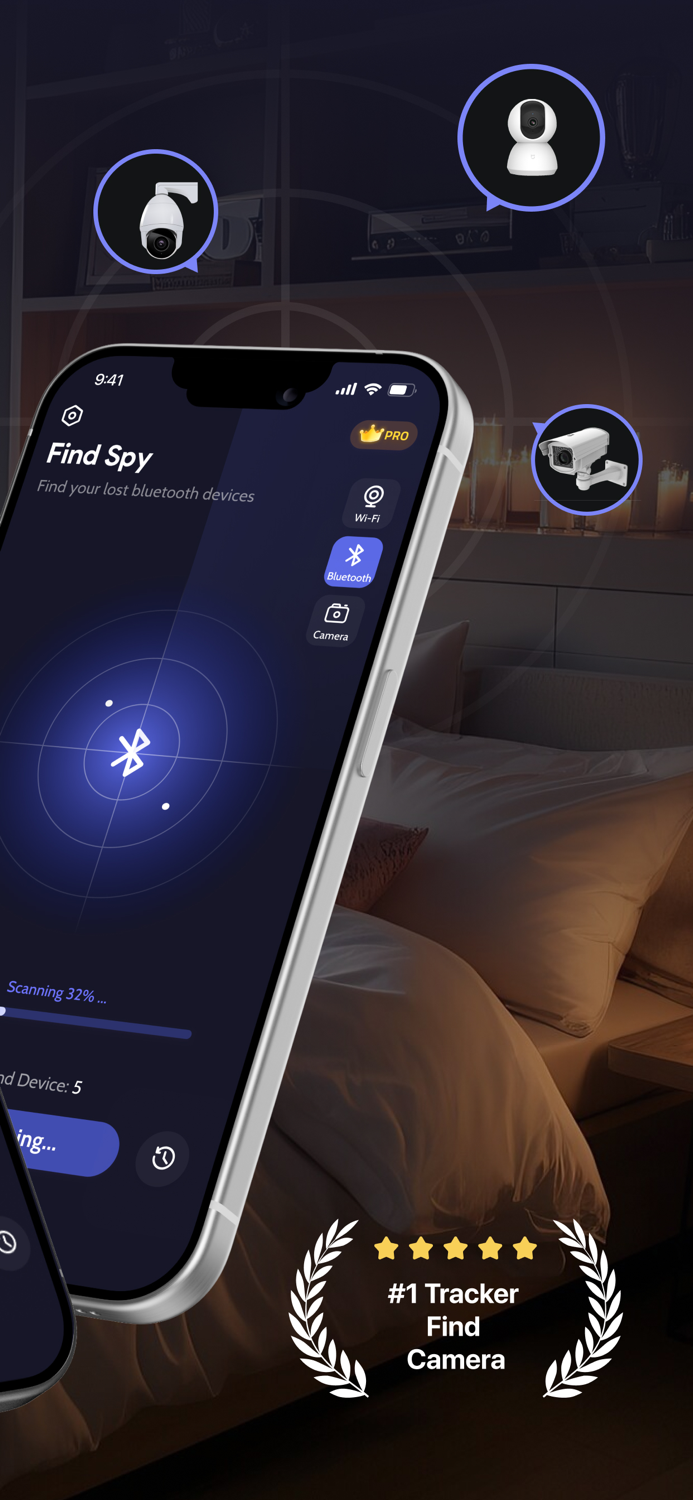 Find Spy Camera Detector