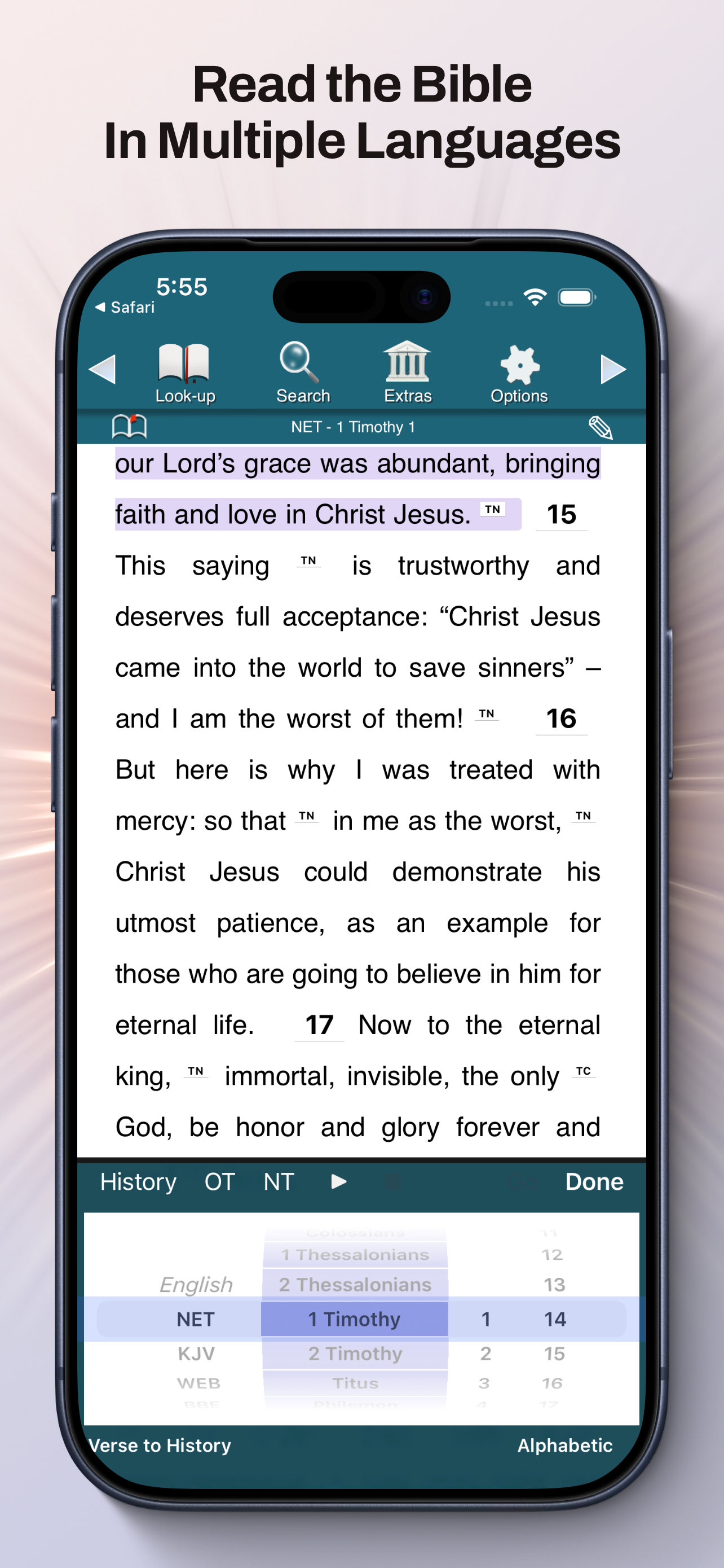 Touch Bible: Multilingual