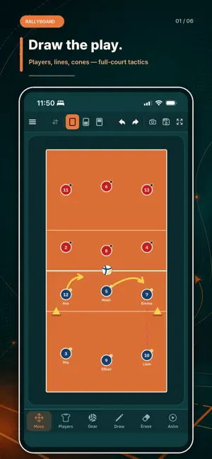Volleyball Rotation & Tactics screenshot 1