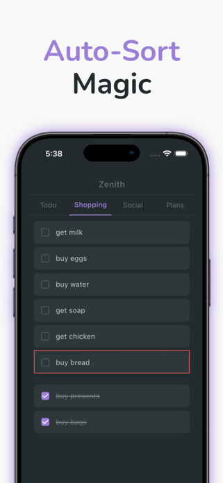 Zenith - Task App Screenshot 2 of 6