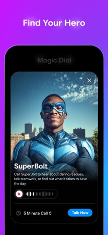 Magic Dial: Fun AI Voice Calls iPhone screenshot