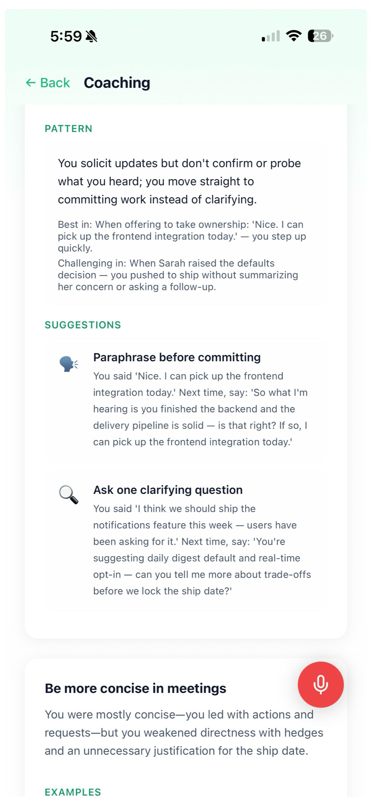 Fluent - Communication Coach screenshot 5