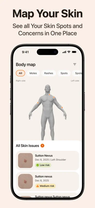Skinive AI Dermatology scanner screenshot 5 of 9