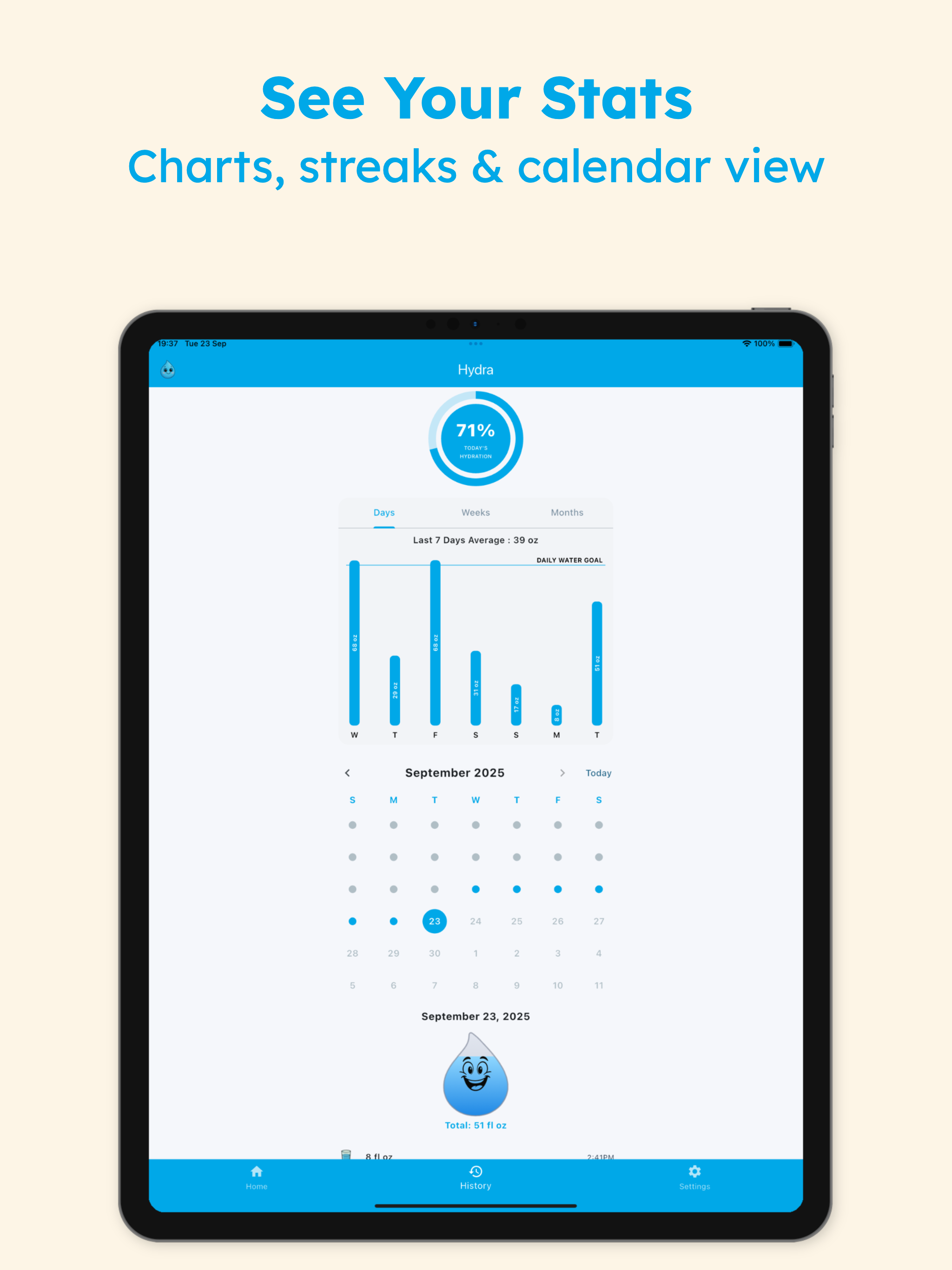 Hydra - Water Tracker & Widget