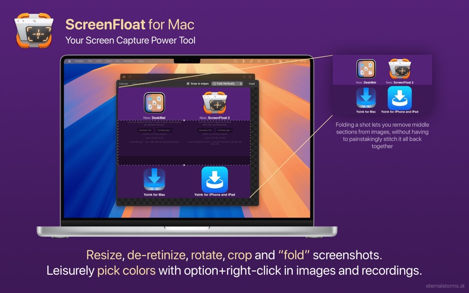 #4. ScreenFloat—Pro Screen Capture (macOS) Av: Matthias Gansrigler