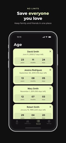 Age Calculator: Days Counter iPhone screenshot