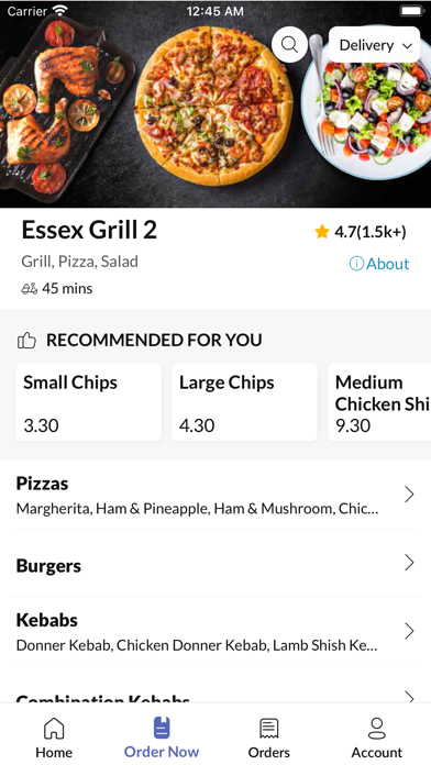 Essex Grill 2 Screenshot