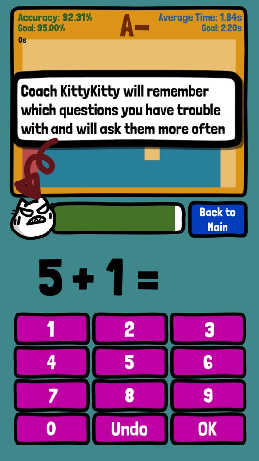 #3. KittyKitty Super Math Fluency (iOS) By: Angry Baby Studios, LLC