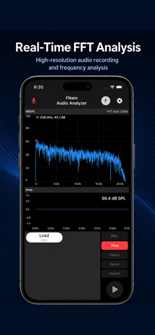 FNam FFT Spectrogram Analyzer Screenshot 1 of 8