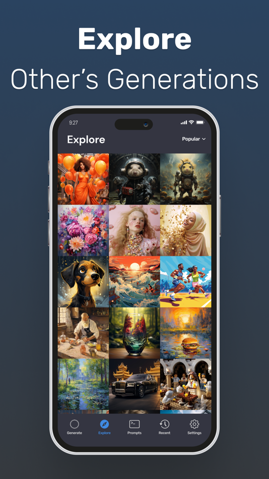 #3. Midjourn-e AI Image Generator (iOS) 由: ArafasApps
