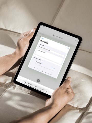 Task Center iPad screenshot