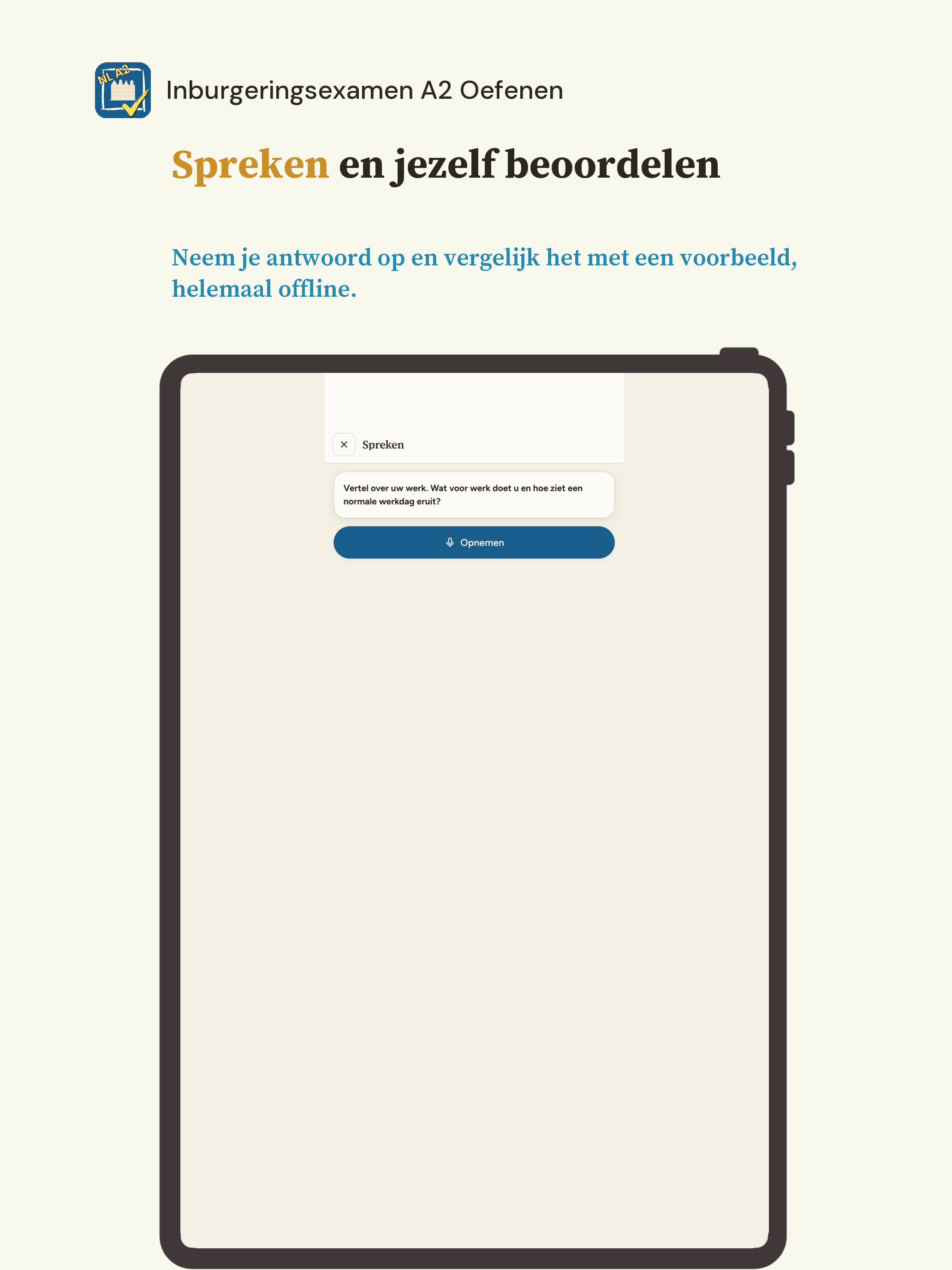 Inburgeringsexamen A2 Oefenen screenshot 13