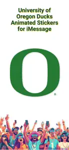 Oregon Ducks Sticker Pack 2024 screenshot #2 for iPhone