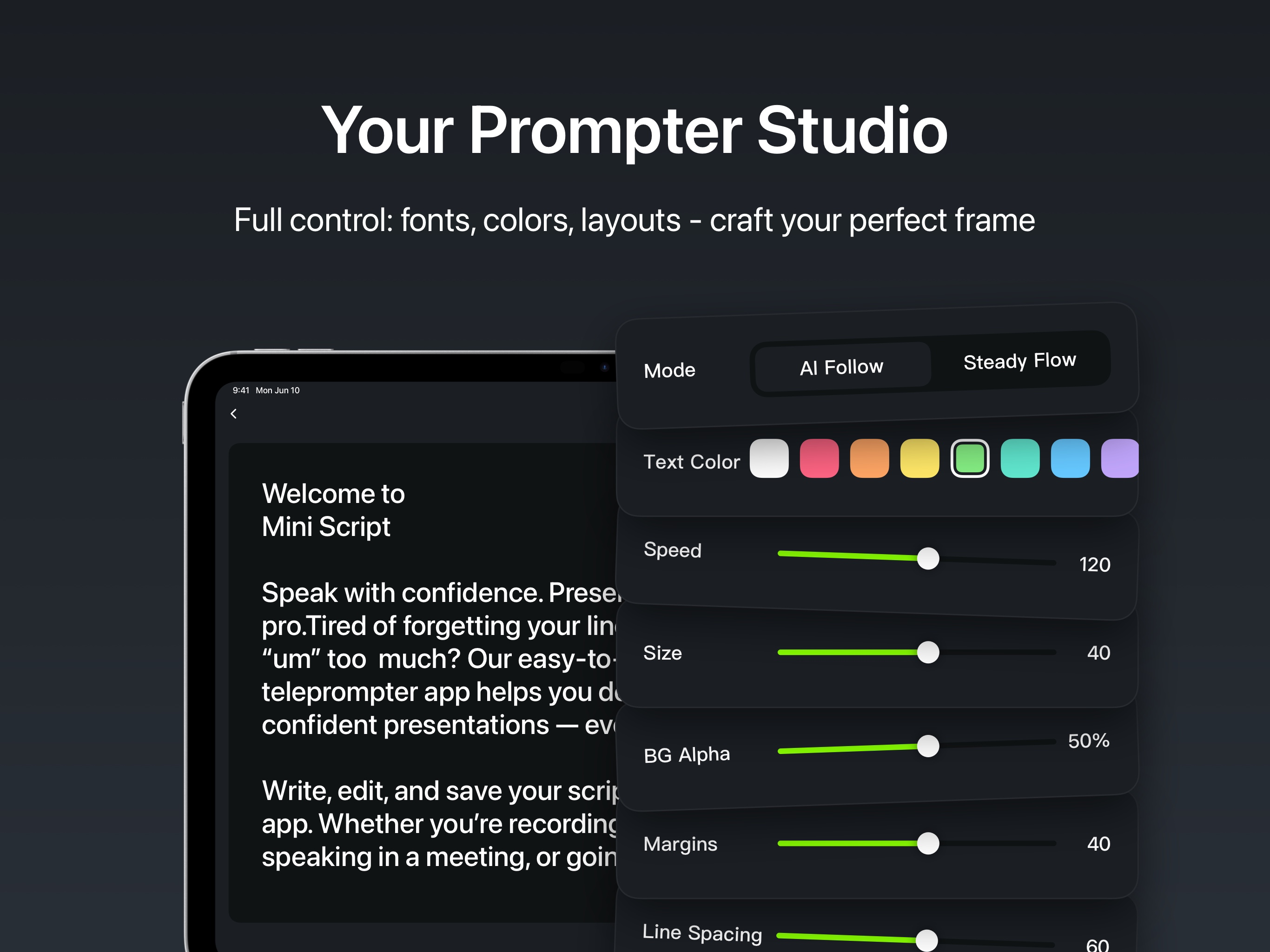 Teleprompter: Prompt Smart Pro