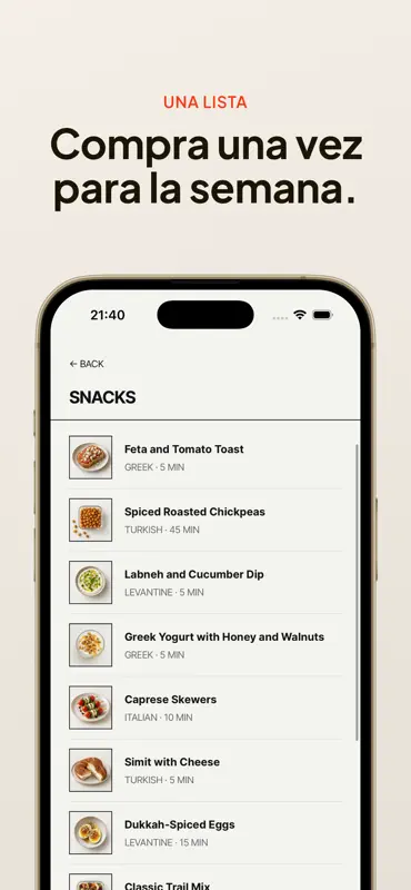 Panly: Batch Cooking Recetas screenshot 6 of 7