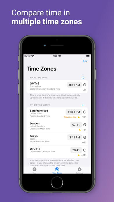 To Time - Time Zone Converter Screenshot