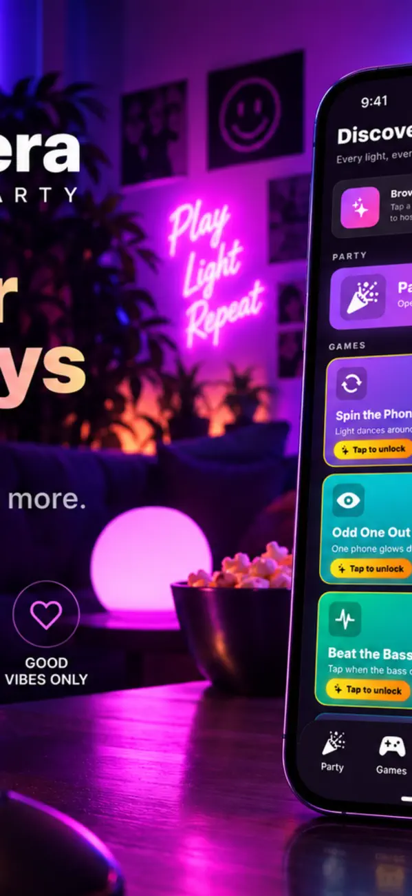 Lumera Light Party screenshot