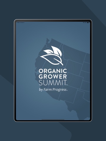 Organic Grower Summit 2025 iPad screenshot