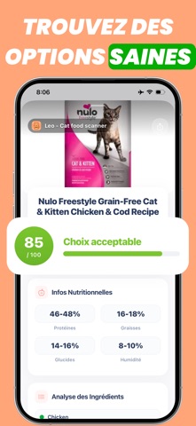 Cat Food Scanner - Leo iPhone screenshot 2