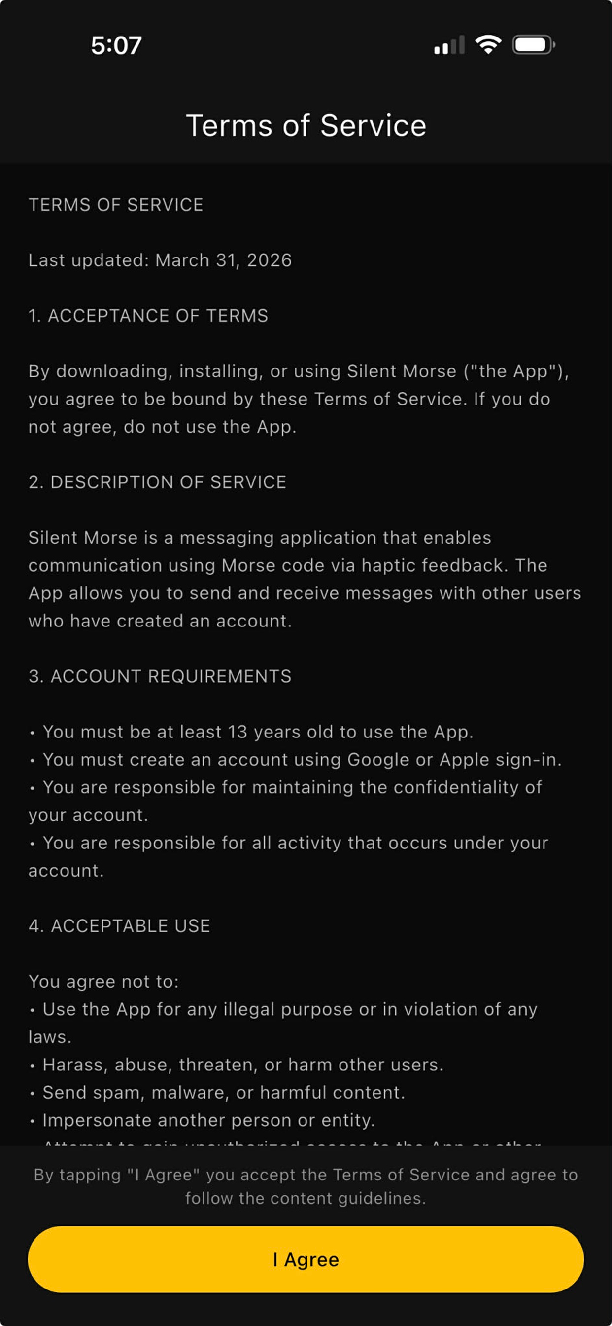 Silent Morse screenshot 5