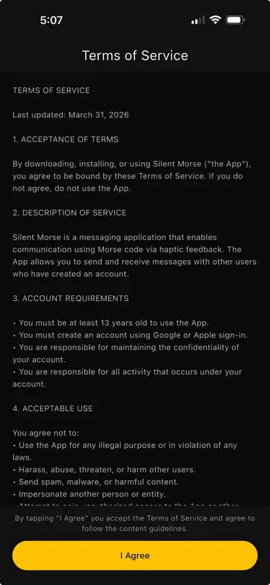 Silent Morse screenshot 5