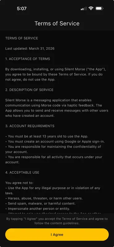 Silent Morse screenshot 5 of 5