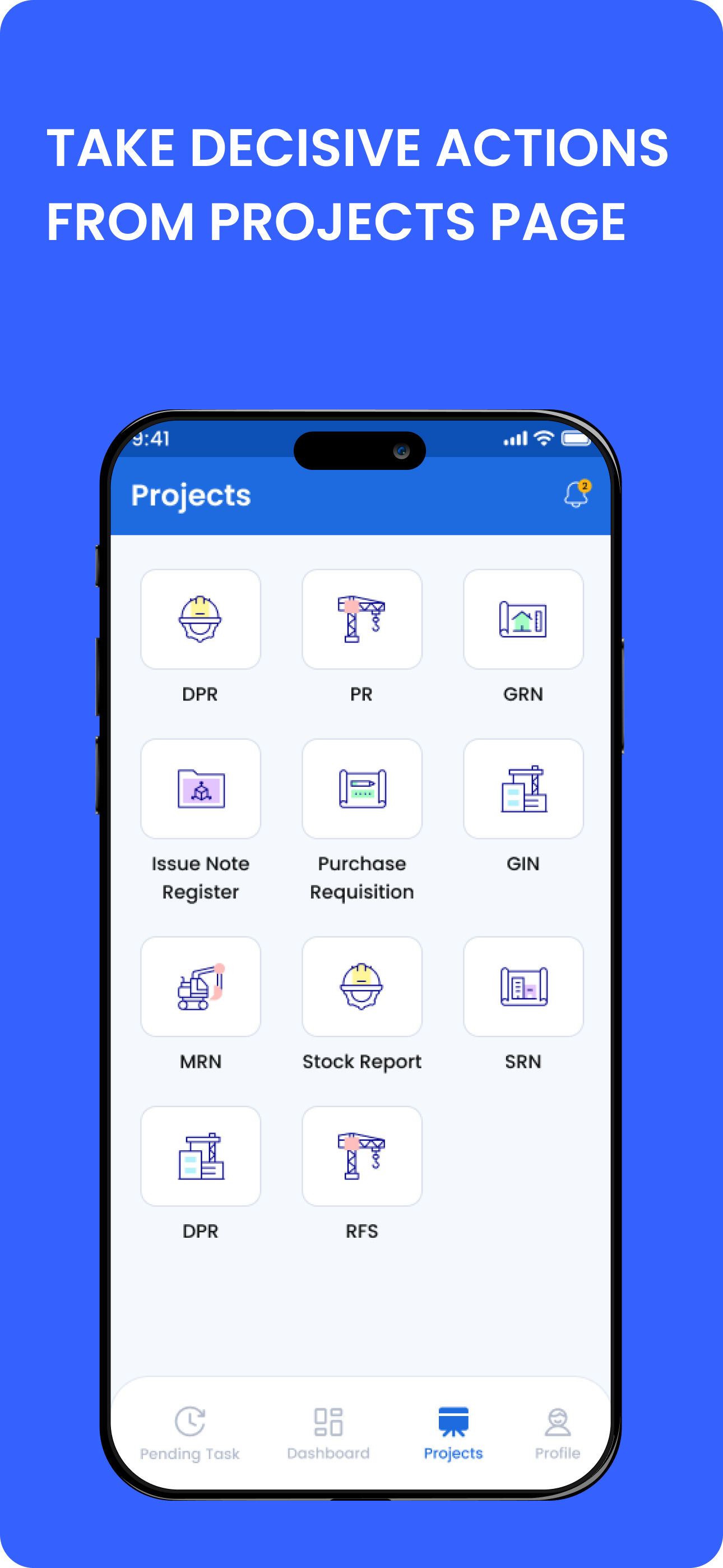 Project Management. screenshot 2