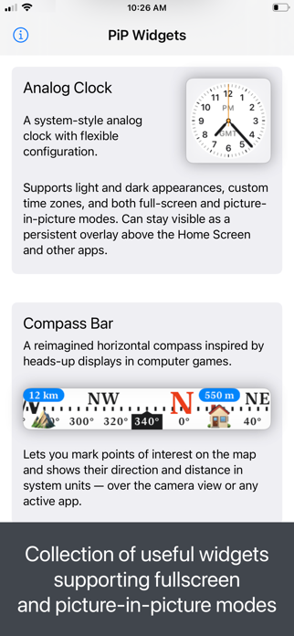 PiP Widgets Screenshot 1 of 7