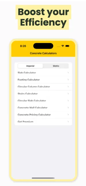 Concrete Calculator Now screenshot 1