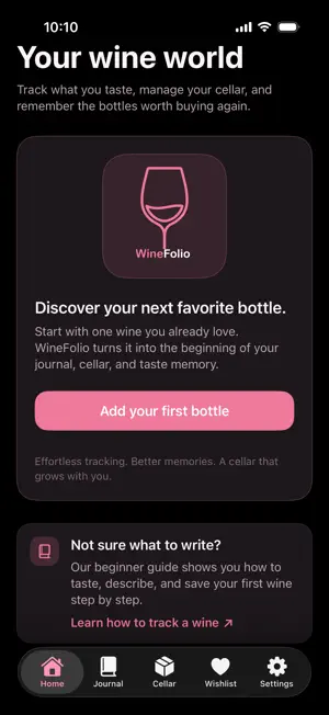 WineFolio Journal screenshot 1