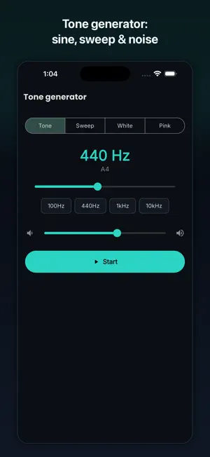 Spectrum: Audio Analyzer screenshot 3