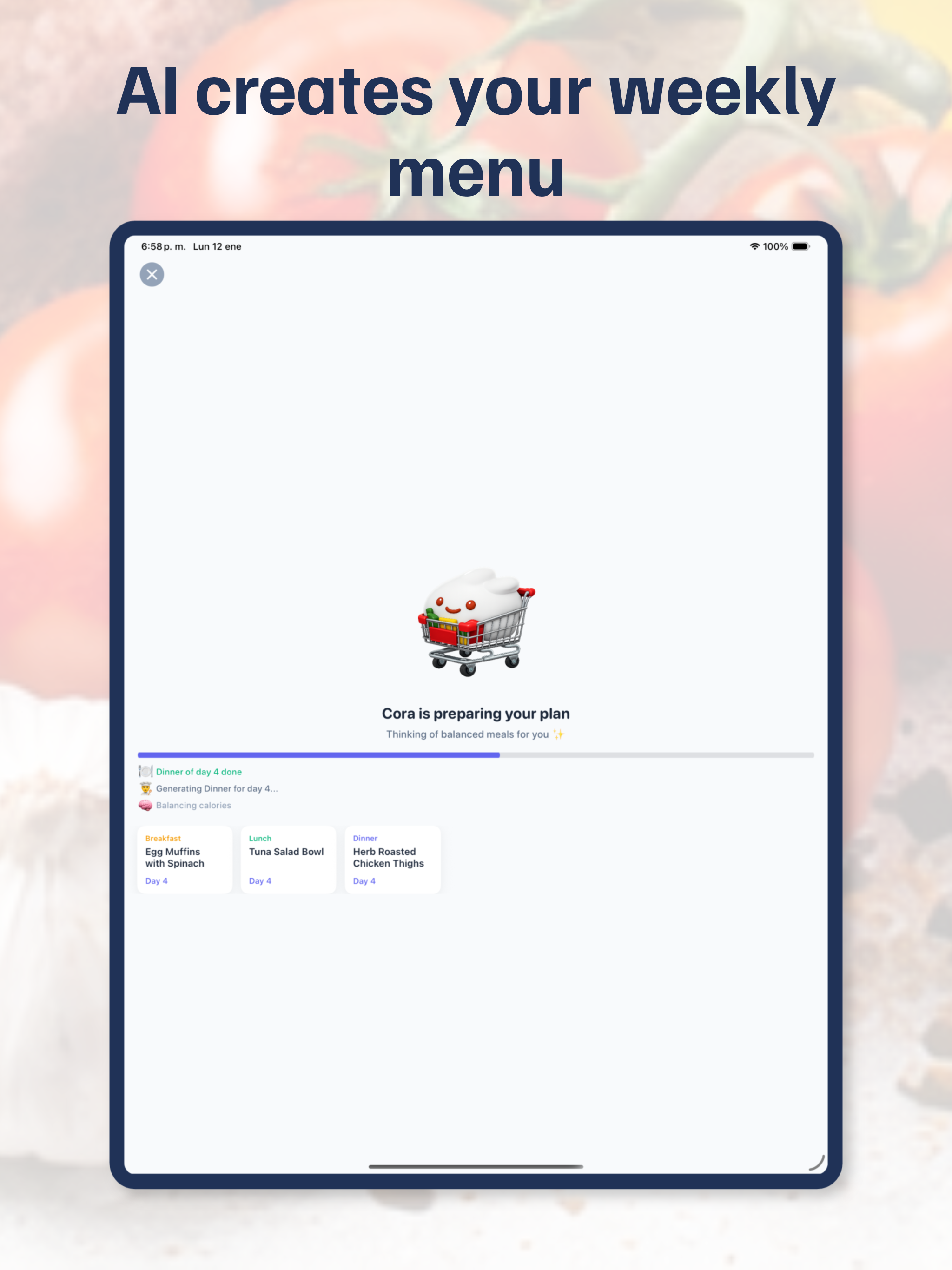 Cora: AI Meal Planner