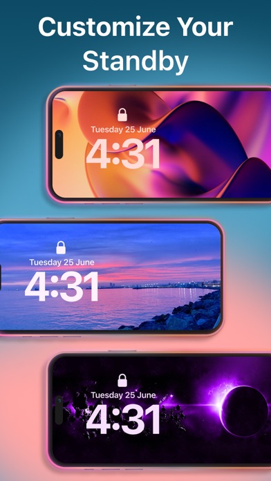 Wallpapers 18 - Lock Screen Screenshot