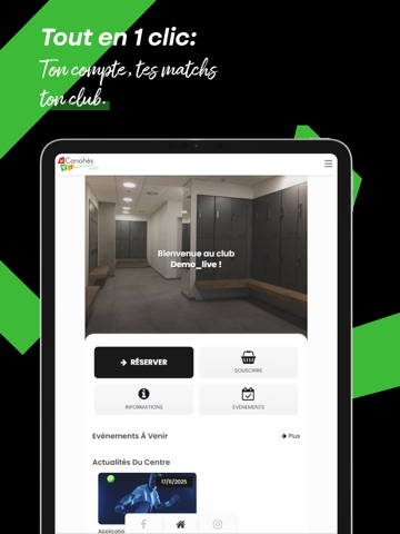 Canohes Padel iPad screenshot