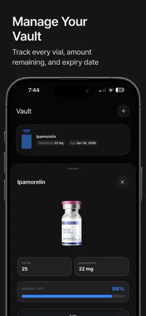 PepTrack: Dose Tracker screenshot 3