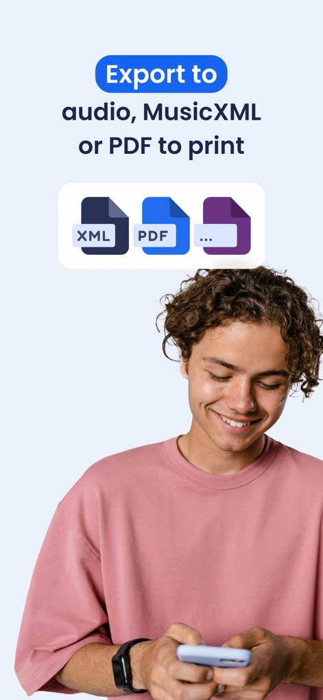 Flat: Music Score & Tab Editor - Understand the app's versatile export capabilities, allowing users to save compositions as printable PDFs or industry-standard MusicXML files.